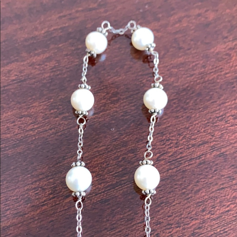 ♥️ Valentine's Special ♥️ Sterling & Pearl Set - Picture 6 of 7